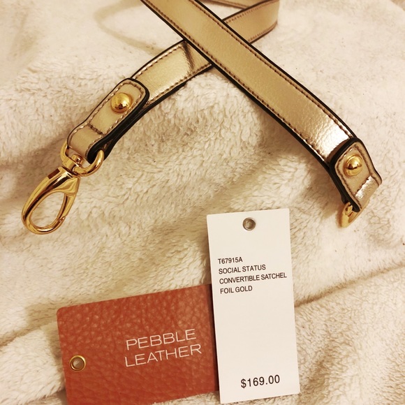 Genuine pebble leather Tignanello Bag NEW - Picture 6 of 8